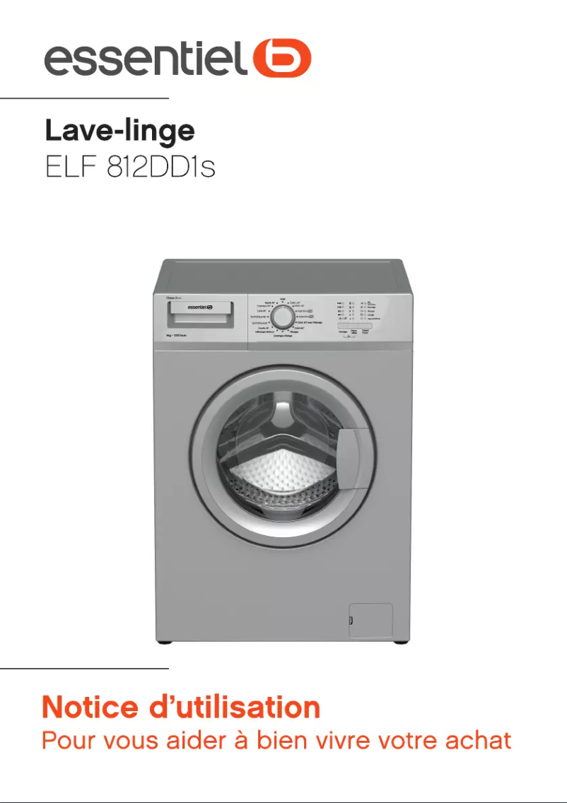 Imagen de la primera página del manual del dispositivo ELF 812 DD1s