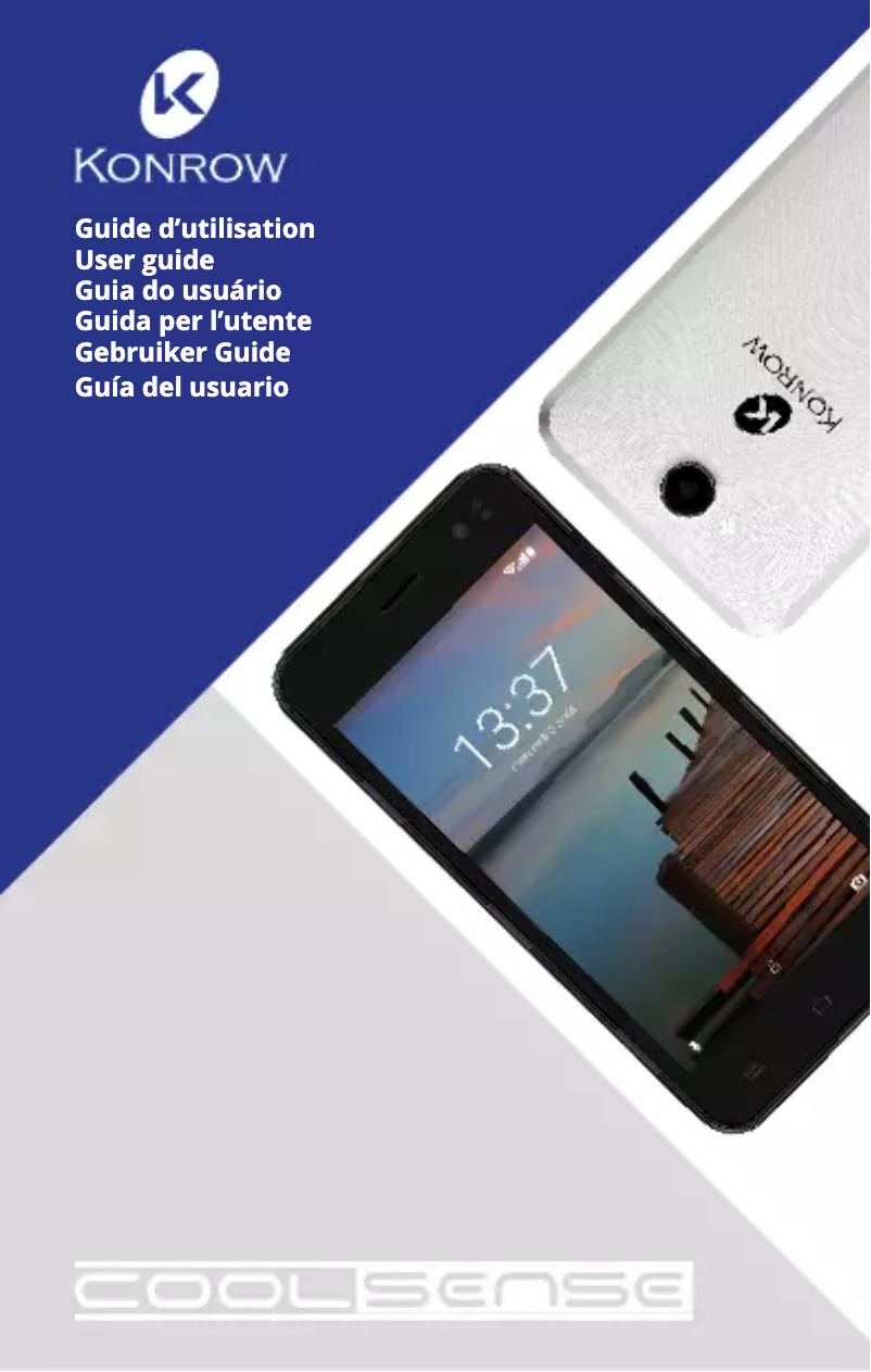 Page n°1 - Manuel utilisateur Konrow Cool Sense