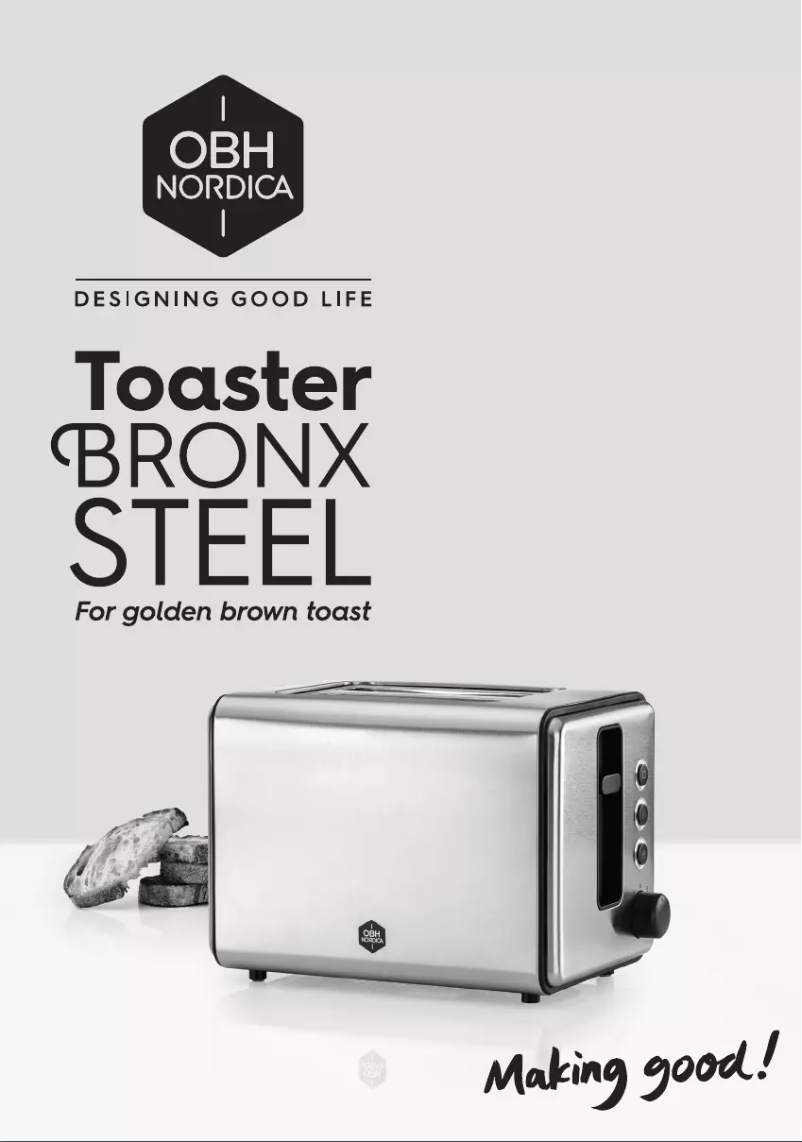 Page n°1 - Manuel utilisateur OBH Nordica Bronx 2255