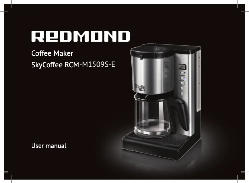 Page 1 de la notice Manuel utilisateur Redmond M1509S-E