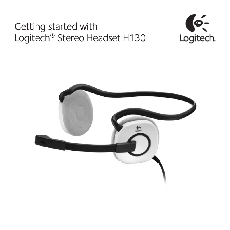 Página 1 del manual Manual de usuario Logitech H130