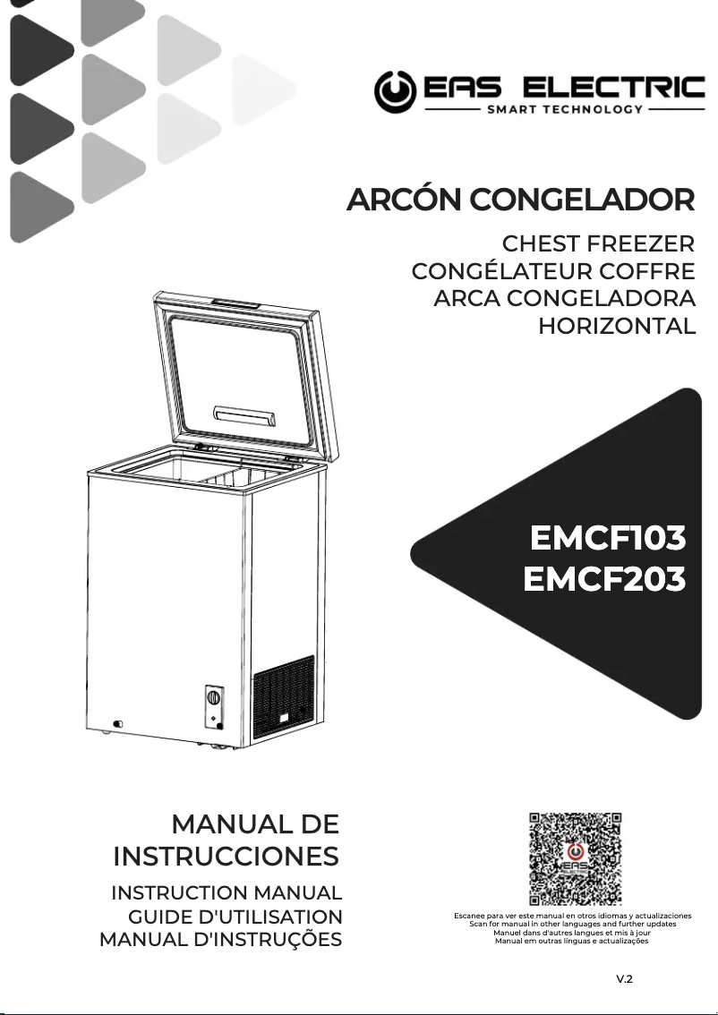 Page n°1 - Manuel utilisateur EAS Electric EMCF103