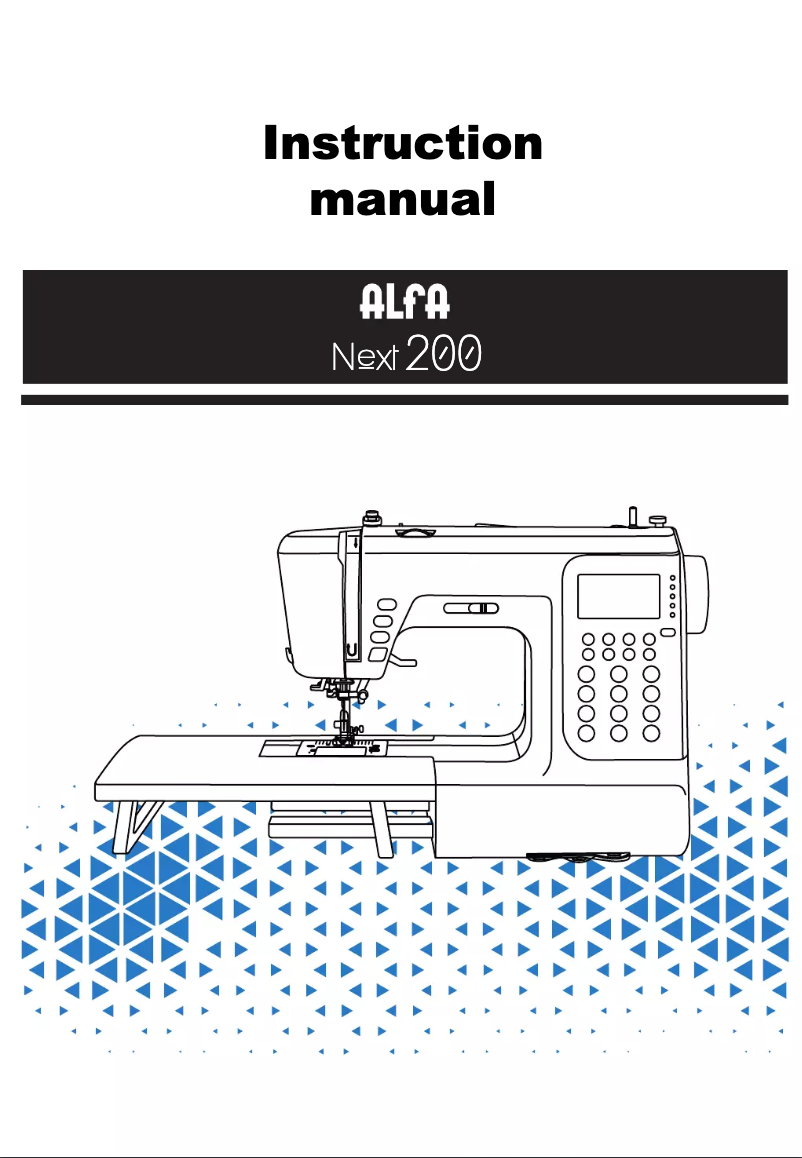 Page 1 de la notice Manuel utilisateur Alfa Next 200