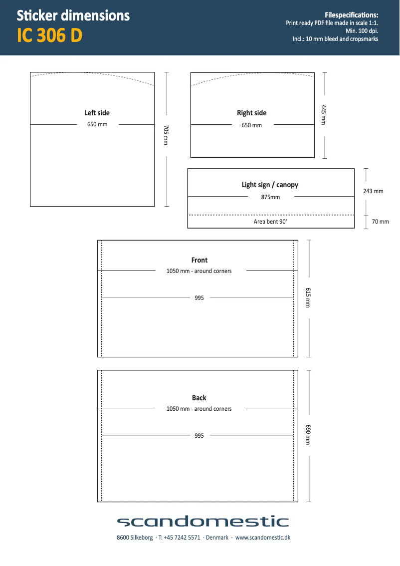 Page n°1 - Guide de mesure Scancool IC306D