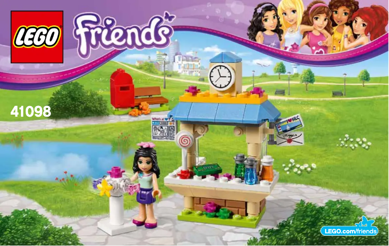 Page 1 de la notice Manuel utilisateur Lego Friends 41098