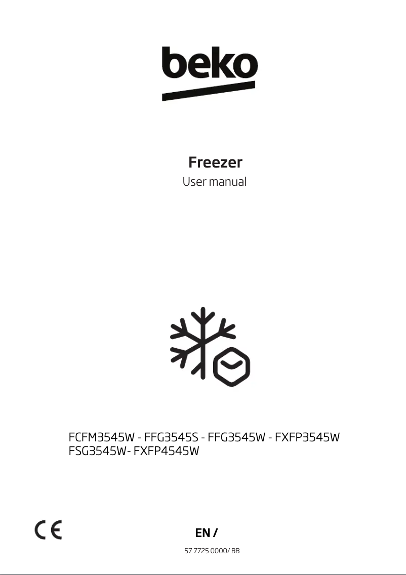 Page n°1 - Manuel utilisateur Beko FXFP4545W