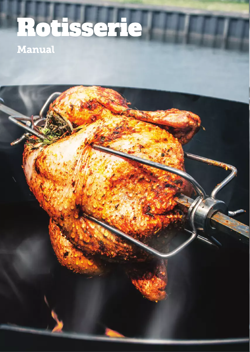 Image de la première page du manuel de l'appareil Big Rotisserie