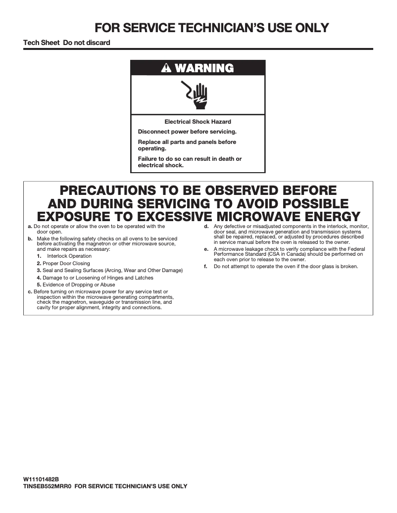 Page n°1 - Fiche technique JennAir JMDFS24GS