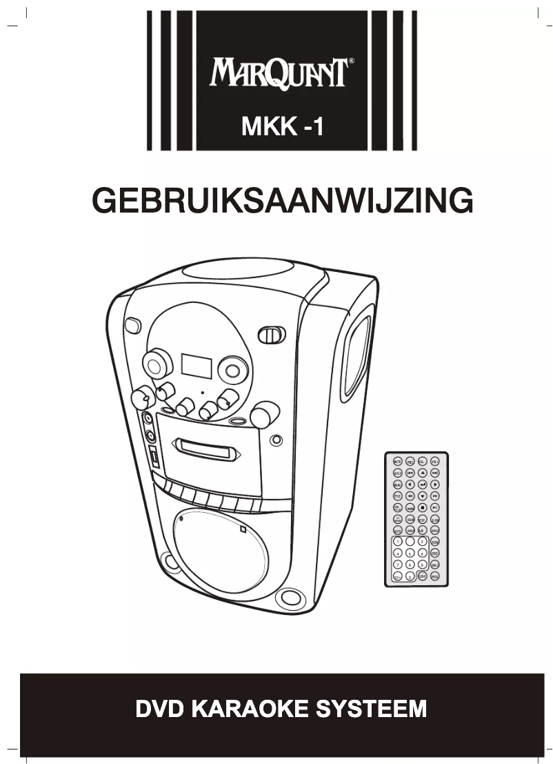 Page n°1 - Manuel utilisateur Marquant MKK-1