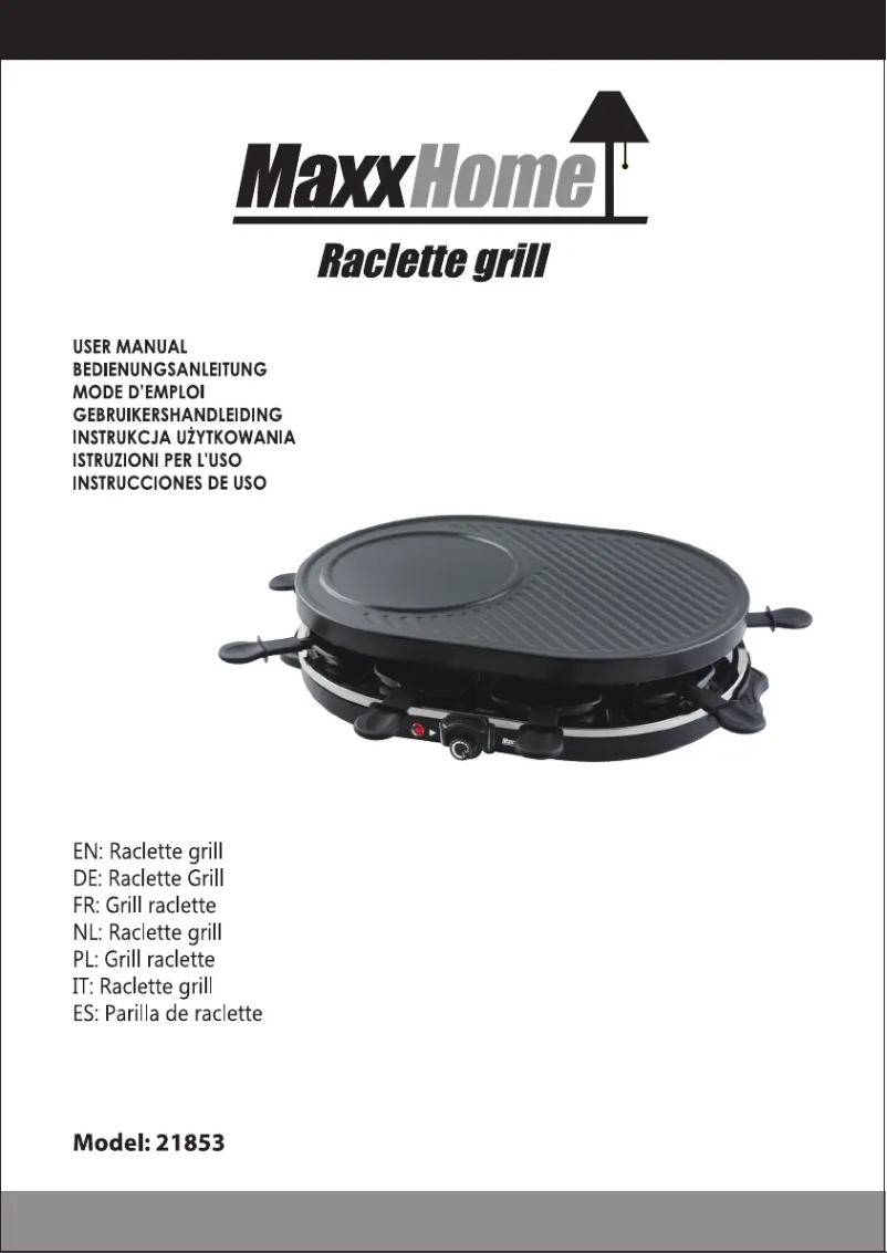 Image de la première page du manuel de l'appareil RG-105522