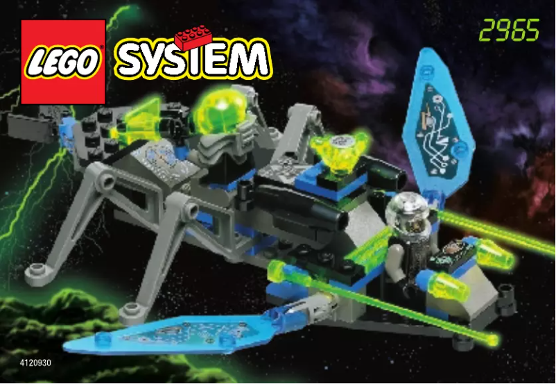 Image de la première page du manuel de l'appareil Space 2965