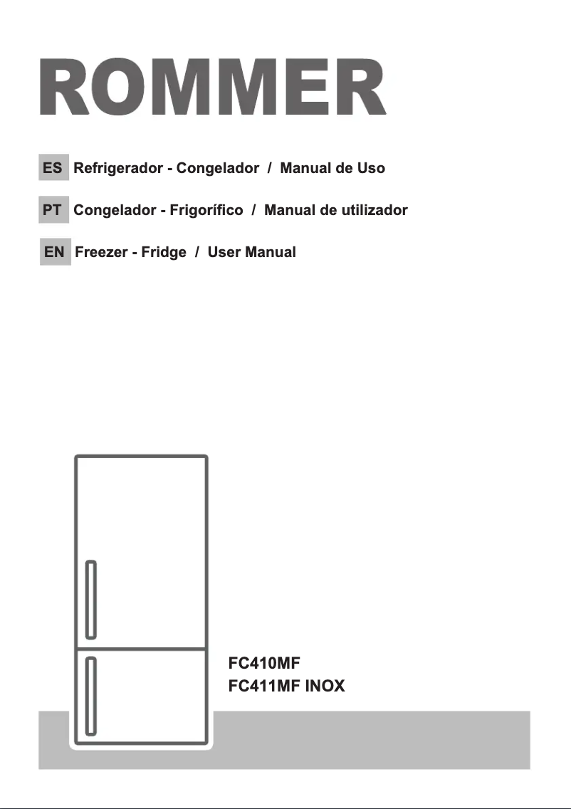 Image de la première page du manuel de l'appareil FC 411 MF INOX