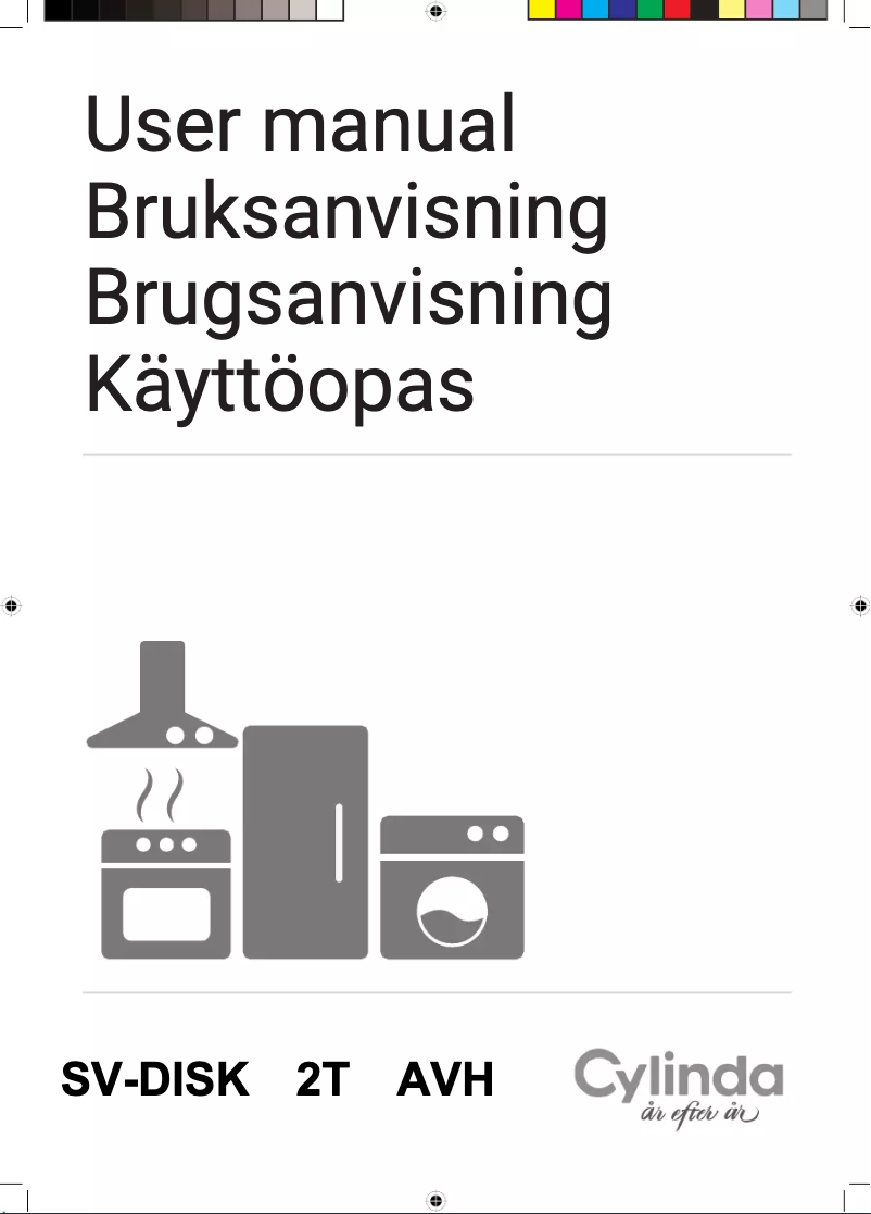 Page 1 de la notice Manuel utilisateur Cylinda SVERIGEDISKEN 2TC VIT