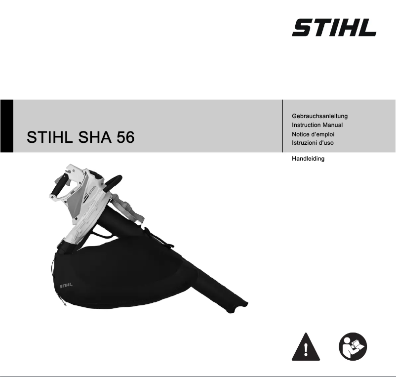 Page n°1 - Manuel utilisateur Stihl SHA56