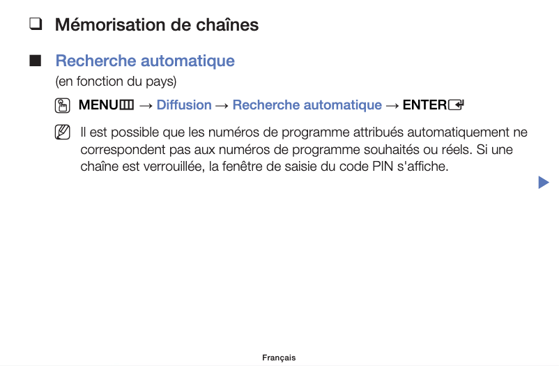 Image de la première page du manuel de l'appareil PA51H4900AK