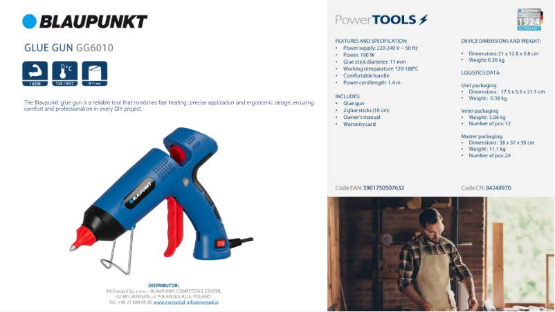 Image de la première page du manuel de l'appareil GG6010