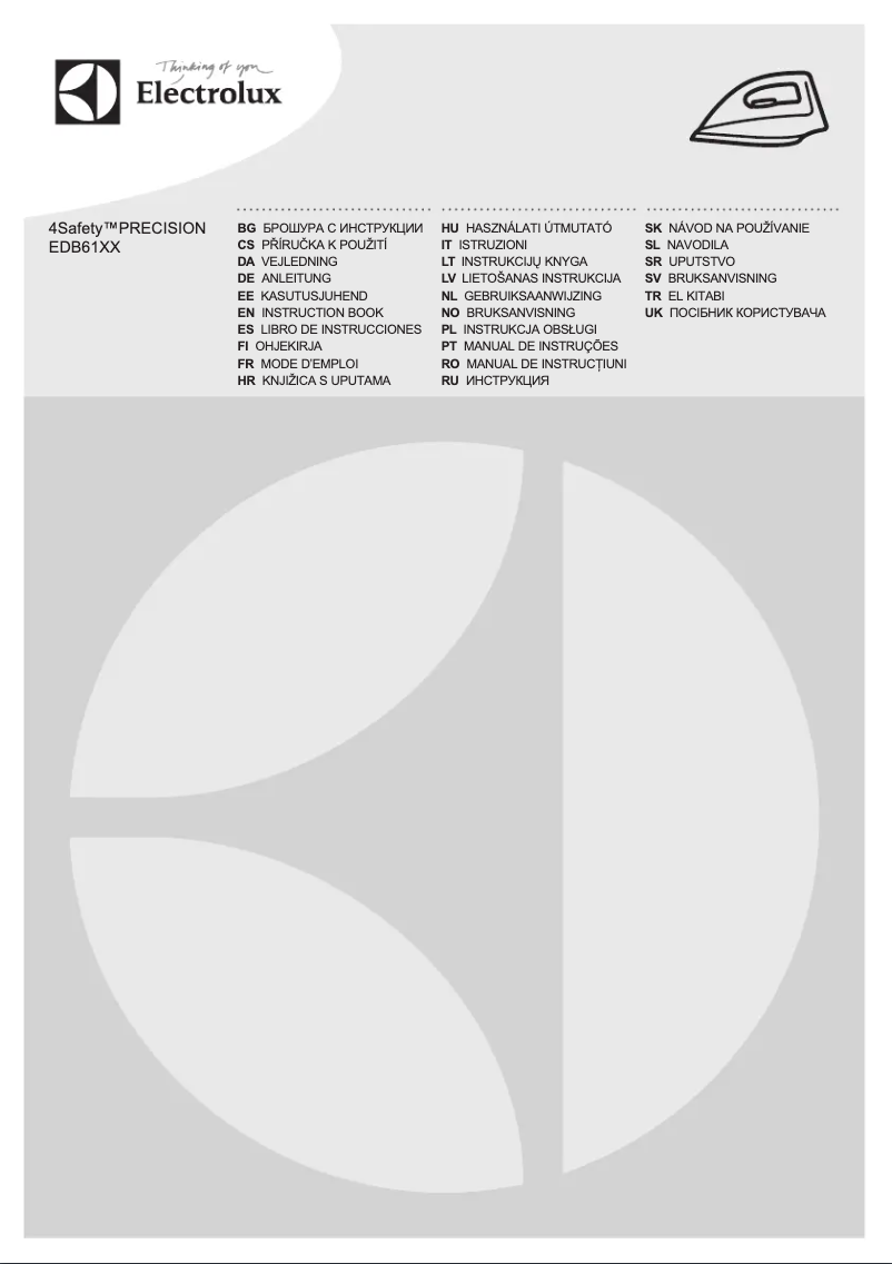 Image de la première page du manuel de l'appareil 4SafetyPrecision EDB6146GR