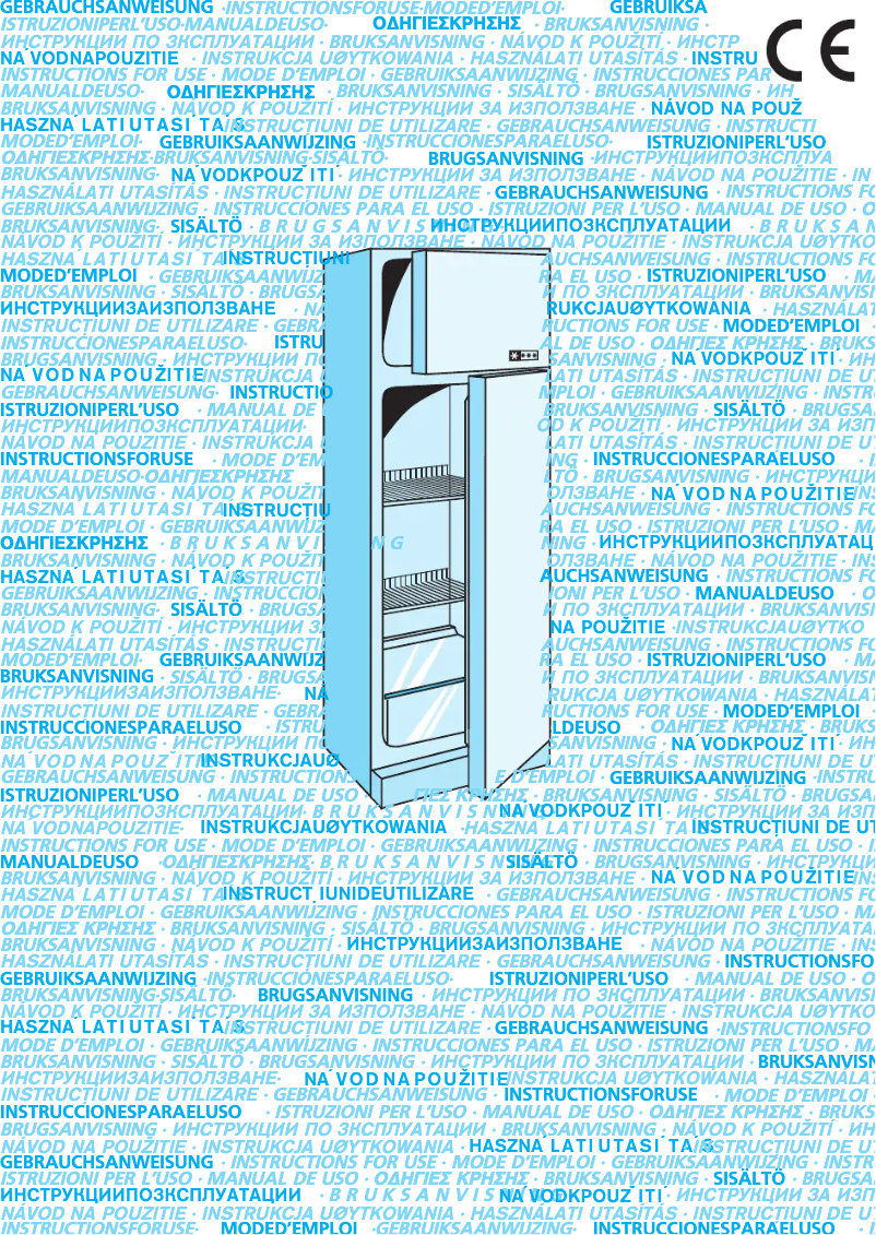 Page n°1 - Manuel utilisateur Whirlpool ART 510/H