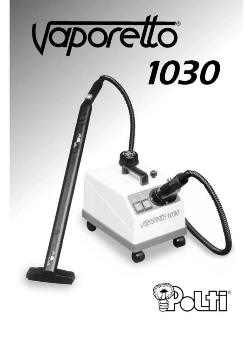 Page n°1 - Manuel utilisateur Polti Vaporetto 1030R