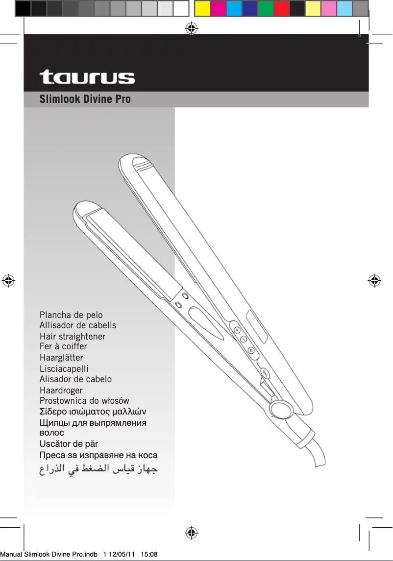 Image de la première page du manuel de l'appareil Slimlook Divine Pro