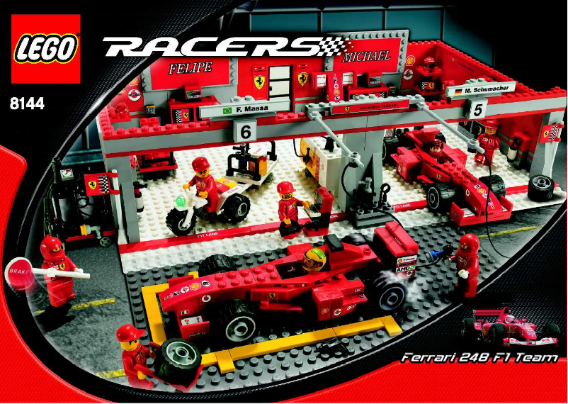 Página 1 del manual Manual de usuario Lego Ferrari F1 Team