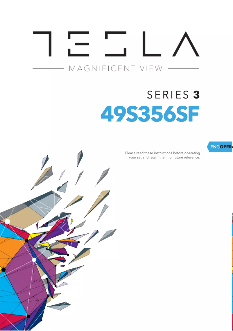 Page n°1 - Manuel utilisateur Tesla 49S356SF