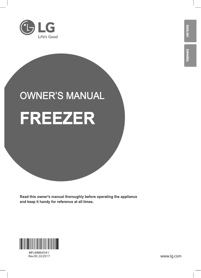 Page 1 de la notice Manuel utilisateur LG GC40MGP