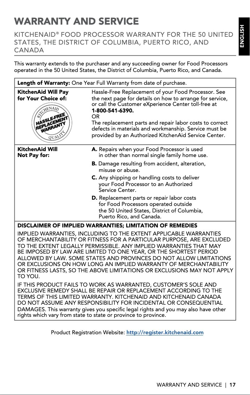 Image de la première page du manuel de l'appareil KFP0718