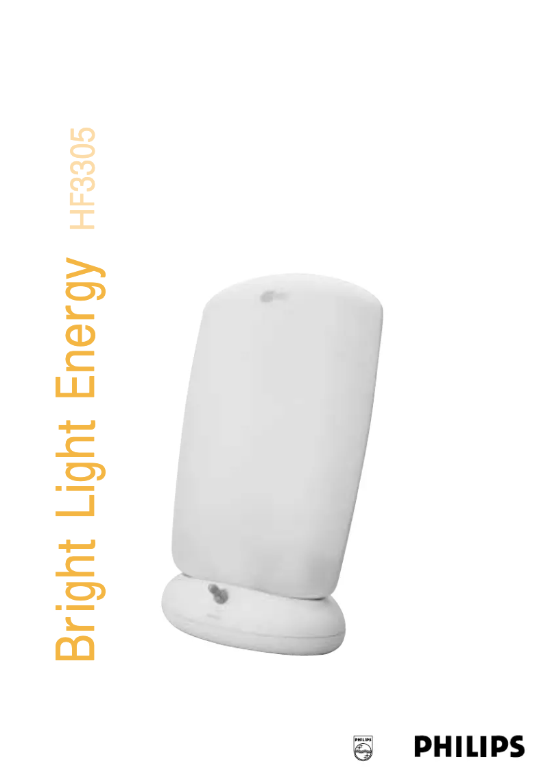Page 1 de la notice Manuel utilisateur Philips HF3305