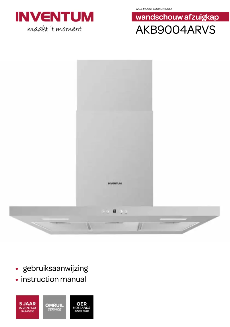 Image de la première page du manuel de l'appareil AKB9004ARVS