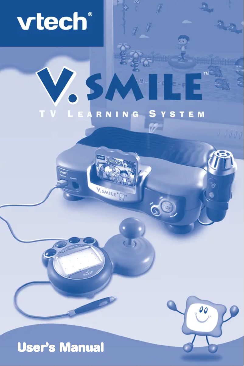 Imagen de la primera página del manual del dispositivo V.Smile