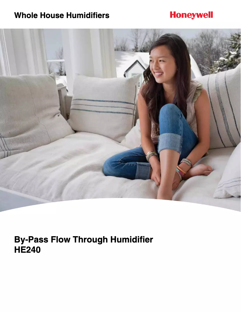 Page n°1 - Manuel utilisateur Honeywell HE240