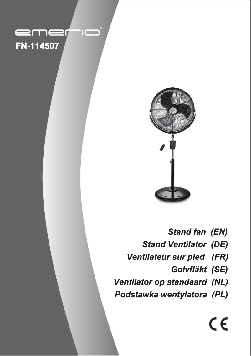 Image de la première page du manuel de l'appareil FN-114507