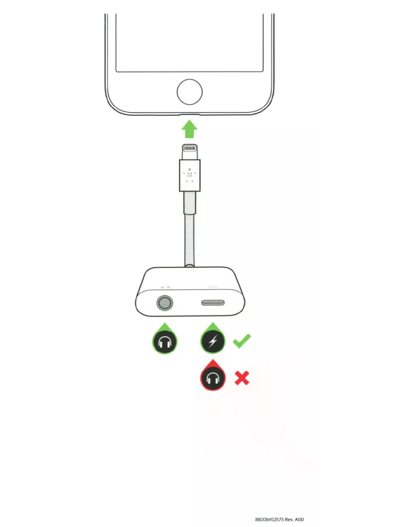 Page 1 de la notice Manuel utilisateur Belkin Audio+Charge RockStar