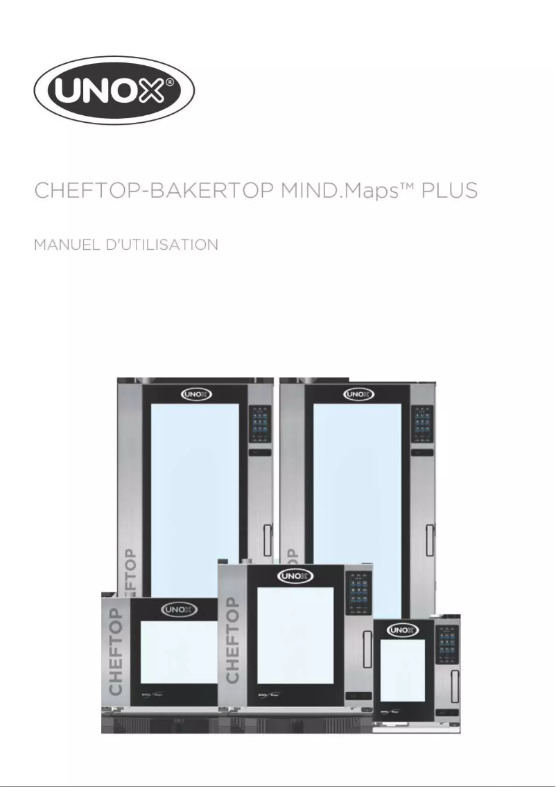 Page 1 de la notice Manuel utilisateur Unox CHEFTOP MIND.Maps BIG COMPACT PLUS
