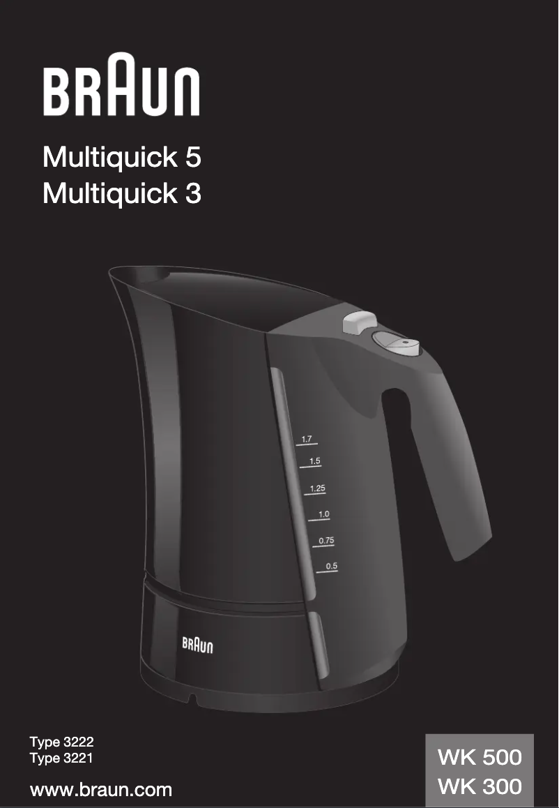 Imagen de la primera página del manual del dispositivo Multiquick 5 G 1500