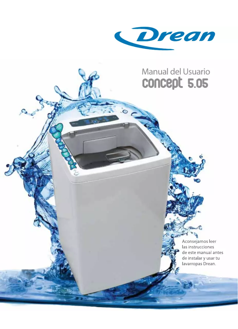 Page n°1 - Manuel utilisateur Drean Concept 5.05