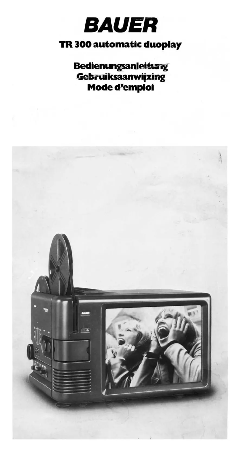 Page 1 de la notice Manuel utilisateur Bauer TR300 Automatic Duoplay