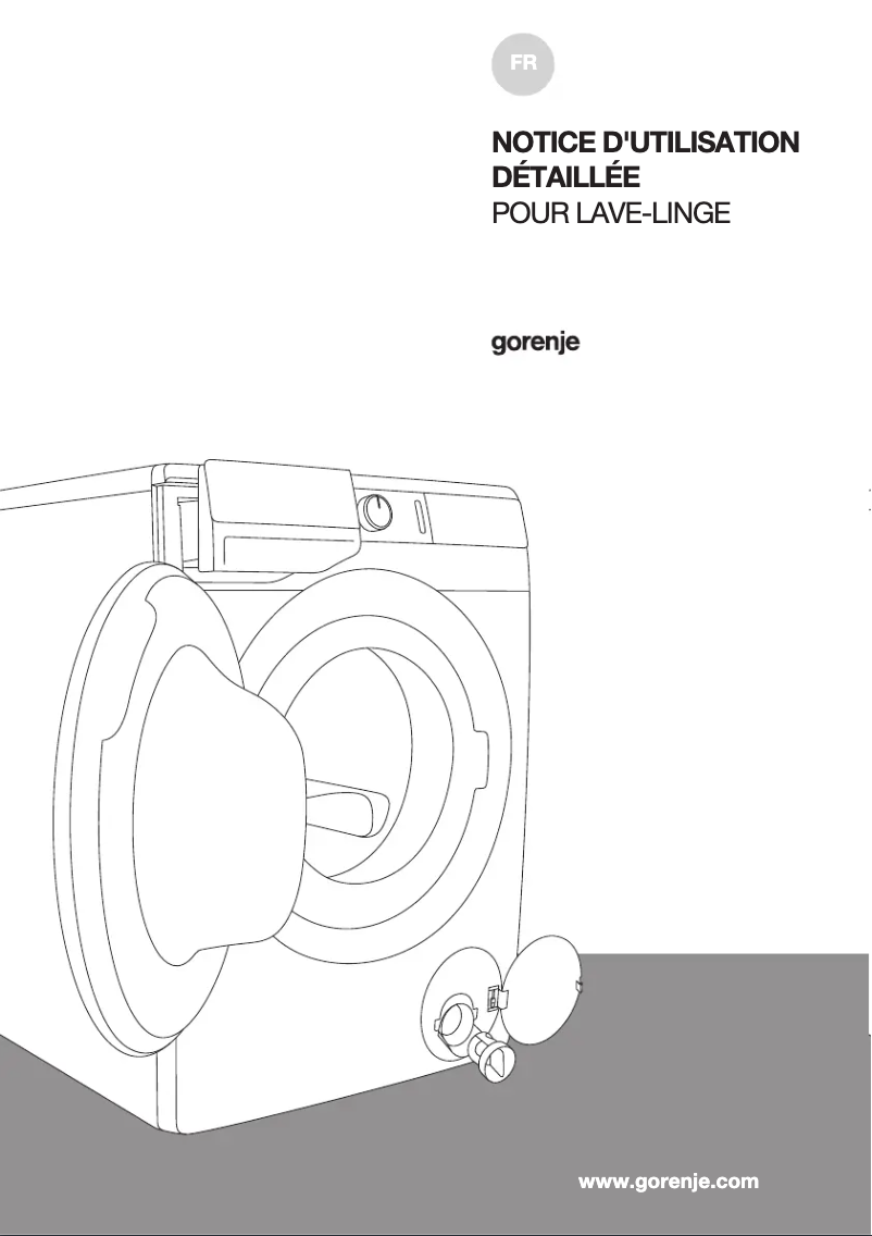 Page n°1 - Manuel utilisateur Gorenje WNEI94BS