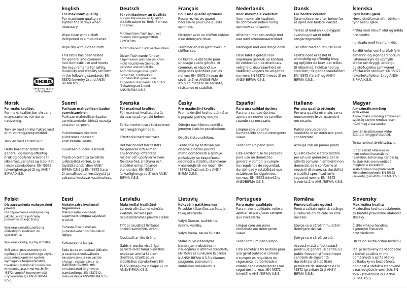 Imagen de la primera página del manual del dispositivo MITTZON 805.279.51