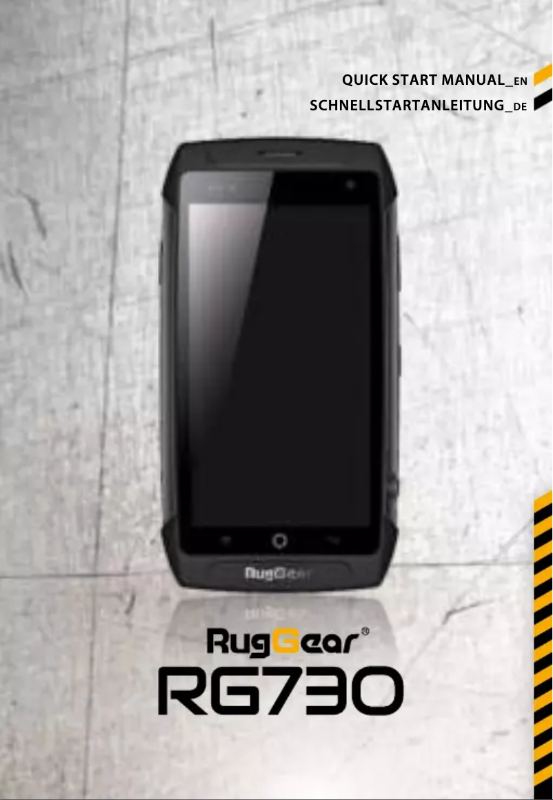 Página 1 del manual Manual de usuario RugGear RG730 - 16GB - Zwar