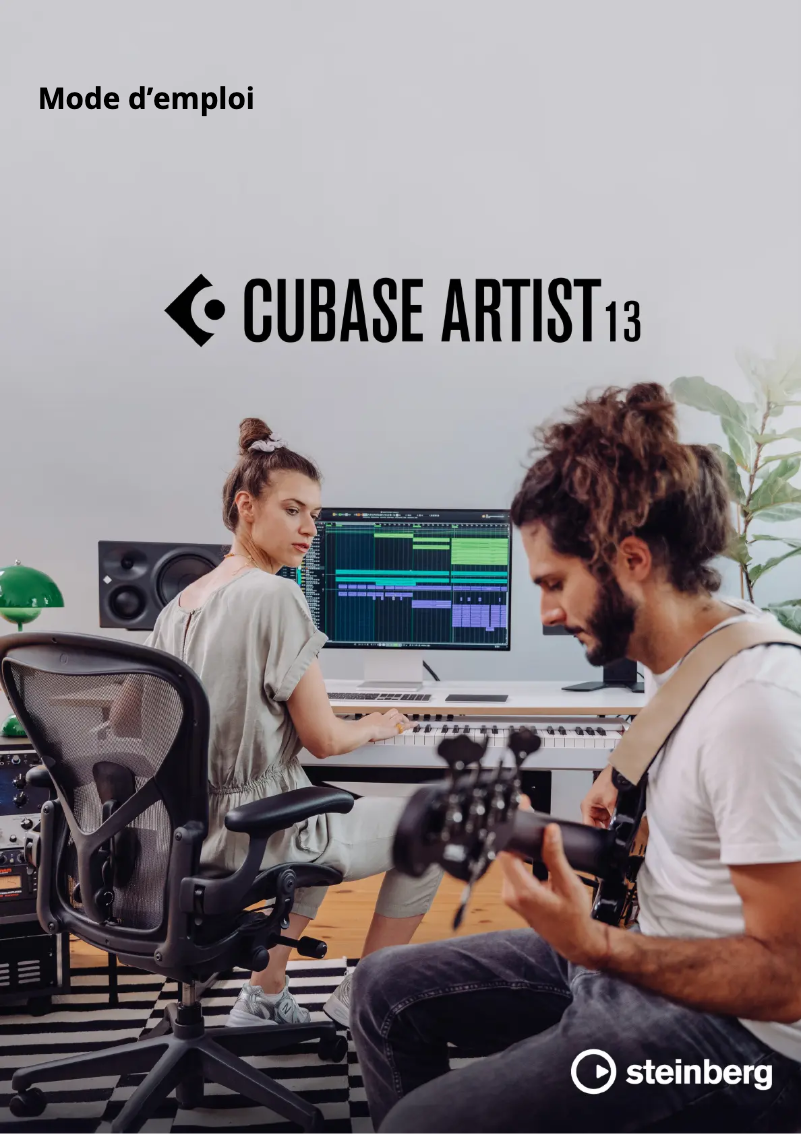 Image de la première page du manuel de l'appareil Cubase Artist 13