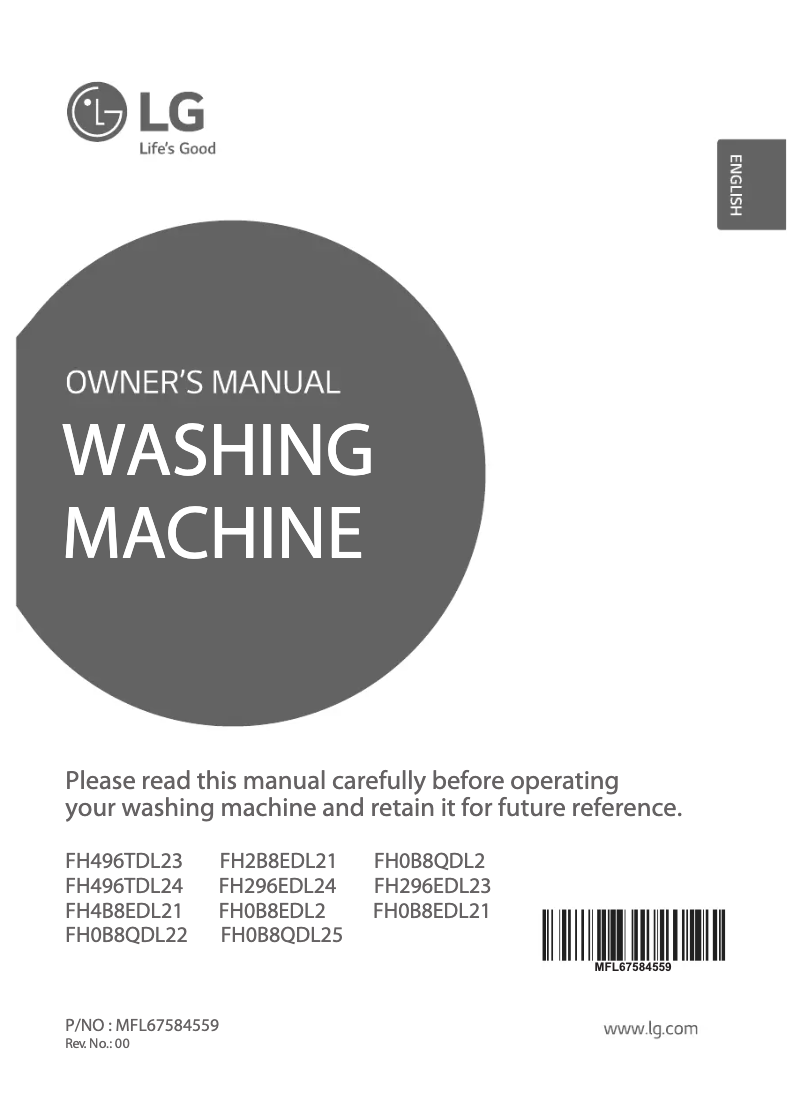Page n°1 - Manuel utilisateur LG FH0B8QDL25