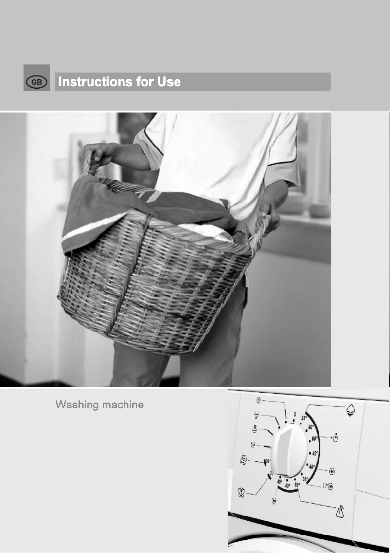 Page 1 de la notice Manuel utilisateur Gorenje WA1061