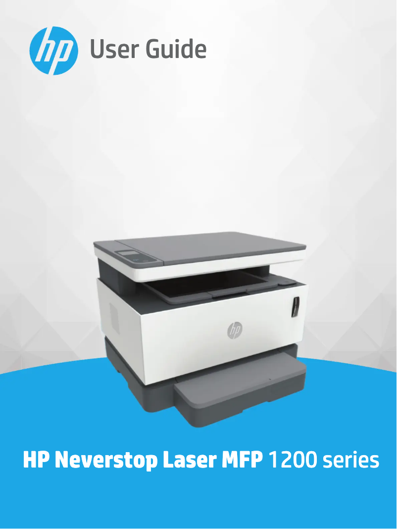 Page 1 de la notice Manuel utilisateur HP Neverstop Laser MFP 1201n