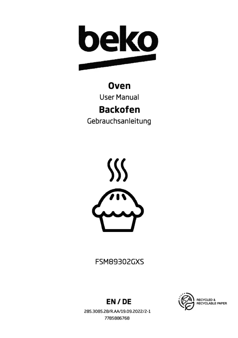 Image de la première page du manuel de l'appareil FSM89302GXS