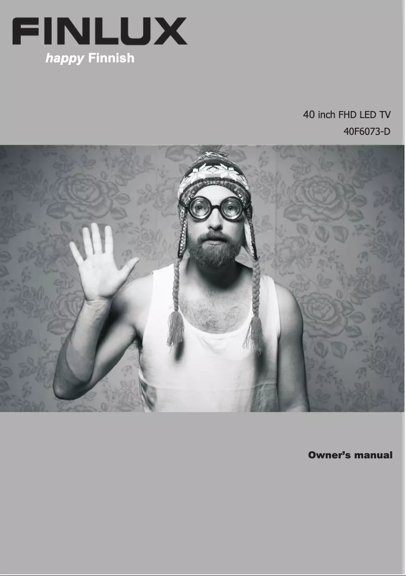 Image de la première page du manuel de l'appareil 40F6073-D