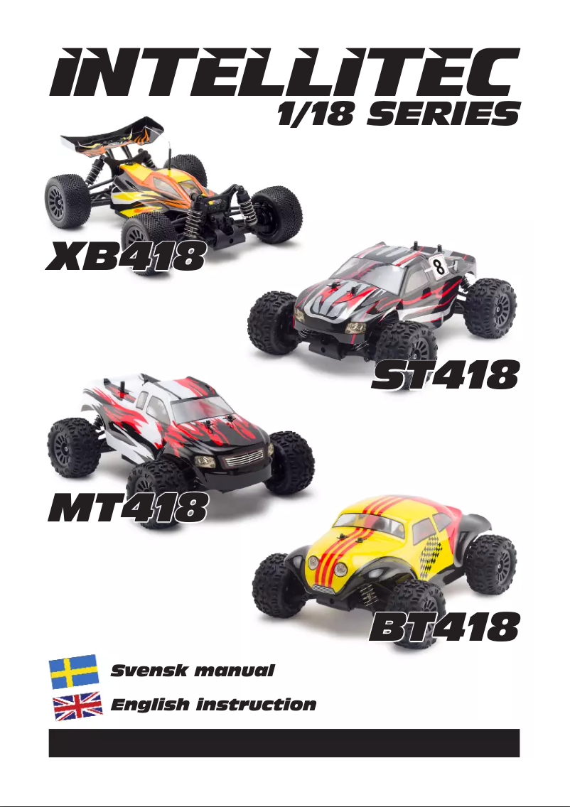 Image de la première page du manuel de l'appareil BT418