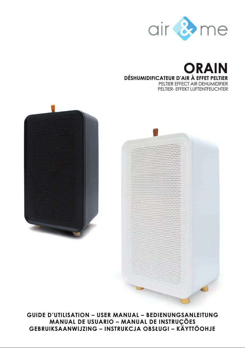 Page n°1 - Manuel utilisateur Air&Me ORAIN