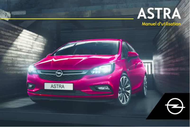 Page 1 de la notice Manuel utilisateur Opel Astra (2019)